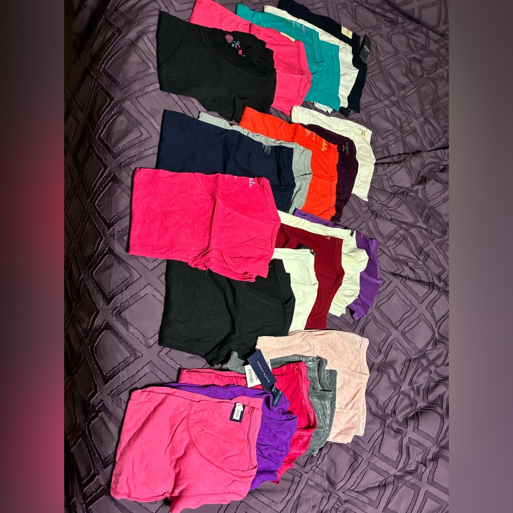 Multiples Women's Short Sleeve Tees - Assorted Colors and Brands